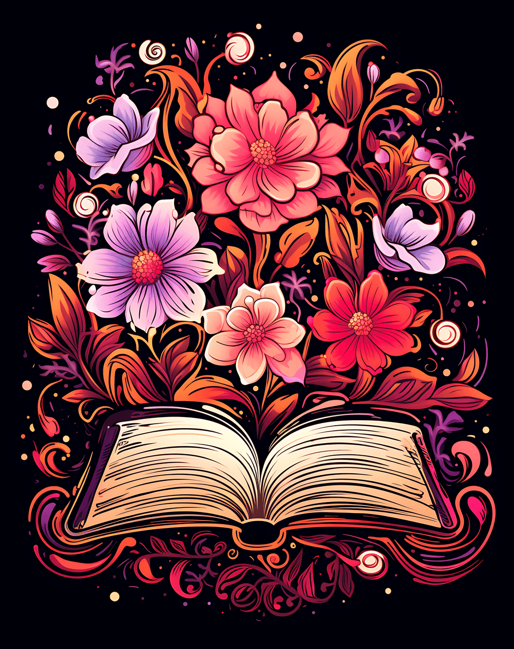 Digital product Book Coloring Pages for Adult graphique - digibookface