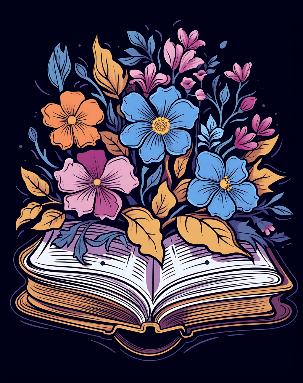 Digital product Book Coloring Pages for Adult graphique - digibookface