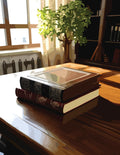 Wooden Desk an Open Book Coloring Book - digibookface